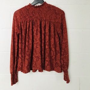 Anthropologie Deletta Blouse Lace